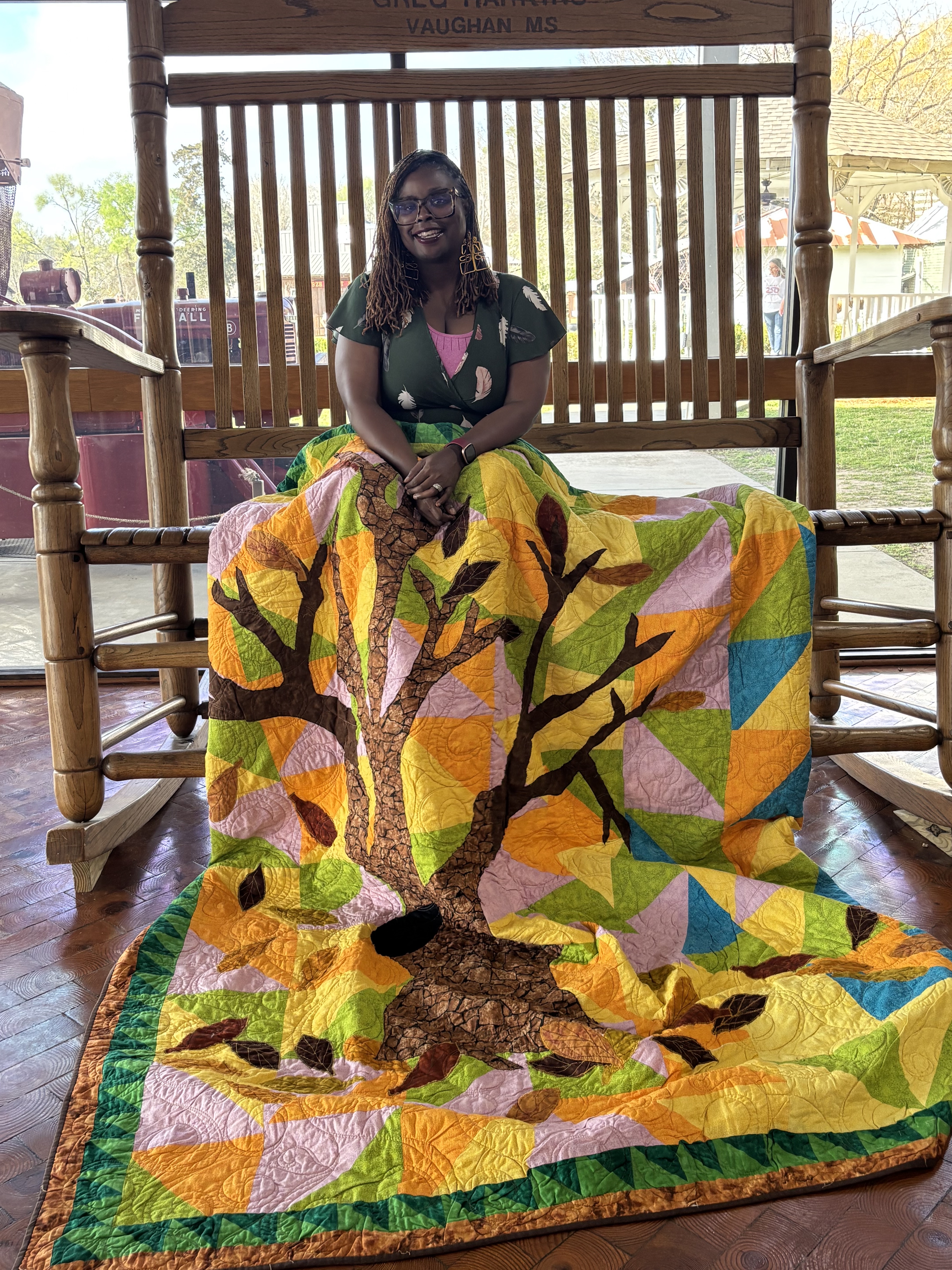 Ravin Lovett in studio